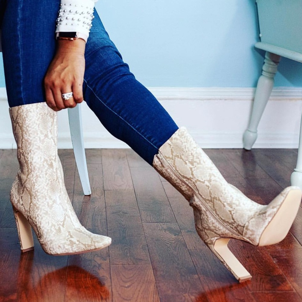 Vegan Anaconda Booties